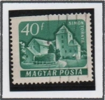 Stamps Hungary -  Castillos: Simon Tornya