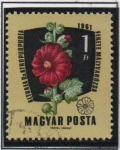 Stamps Hungary -  Flores: Malva