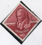 Stamps Hungary -  Jamos Batsanyi