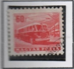 Stamps Hungary -  Trolebus