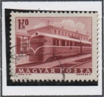 Stamps Hungary -  Locomotora Diesel