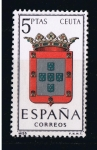 Stamps Spain -  Escudos de Provincias  Ceuta