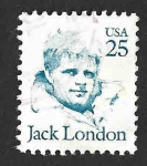 Sellos de America - Estados Unidos -  2182 - Jack London