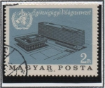 Stamps Hungary -  WHO Headquarters, Geneva