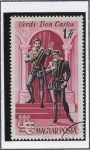 Stamps Hungary -  Don Carlos Y Verdi