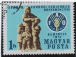 Stamps Hungary -  Madre que da pan a sus hijos FAO