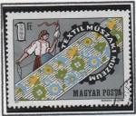 Stamps Hungary -  Testil