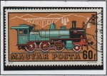 Stamps Hungary -  Locomotora Alemana