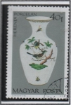 Stamps Hungary -  Jarron con Ave