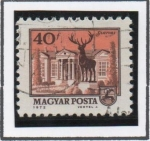 Stamps Hungary -  Plaza d' Armas, Szarvas