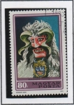 Stamps Hungary -  Busho: Varias mascaras