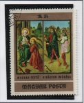 Stamps Hungary -  Adoracion d' l' Reyes