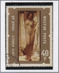 Stamps Hungary -  Mujer Bañándose