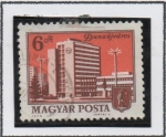 Stamps Hungary -  Aros Rascacielos Dun Aujv