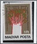 Stamps Hungary -  Congreso Internacional Finougrio