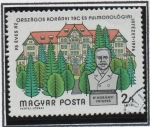 Stamps Hungary -  coranyi Sanitariun y estatua