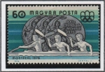 Stamps Hungary -  Kayak