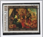 Stamps Hungary -  Adoracion d' l' Reyes