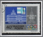 Stamps Hungary -  Moscu'80: Ayuntamiento d' Helsinki