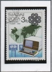 Stamps Hungary -  año mundial d' l' Comunicaciones, Sistema terminal Inteligente