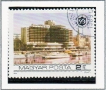 Stamps Hungary -  Hoteles y Residencias d' Budapest, Duna Intercontinental