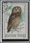 Stamps Hungary -  Buhos: Strix aluco