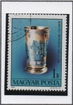 Stamps Hungary -  Cent. d' arte d' Museo Judio d' Budapest, Caliz, Moscu'