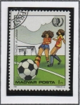 Stamps Hungary -  Año Internacional d' l' Juventud, Futblo