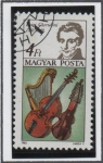 Stamps Hungary -  Luigi Cherubini (1760-1842)