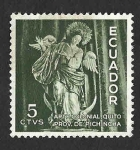 Stamps Ecuador -  651 - Virgen de Quito