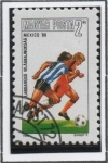 Stamps Hungary -  Jugadores d' Futbol