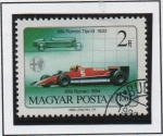 Stamps Hungary -  1932 Alfa Romeo tipo B-1984 coche d' carreras