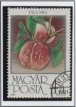 Stamps Hungary -  Melocotones