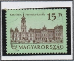 Sellos de Europa - Hungr�a -  Castillos y Fortalezas.  Keszthely