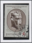 Stamps Hungary -  Bela III, 1172-1196