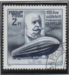 Stamps Hungary -  Feredinarnd von Zelelin: LZ-2