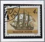 Stamps Hungary -  Barcos: Jylland