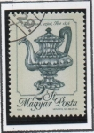 Stamps Hungary -  Plata y hierro fundido: Tetera, pest 1846