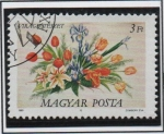 Stamps Hungary -  arreglos d' Flores