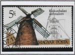 Stamps Hungary -  Viejos Molinos: Molino d' Viento, Kiskunhalas S.18