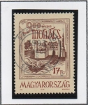 Stamps Hungary -  900 Anv. Ciudad d' Mohacs