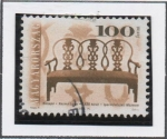 Stamps Hungary -  Muebles Antiguos: Sofa junto Lajos Kozma