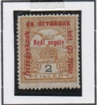 Stamps Hungary -  Tutul y Corona d' San Esteban