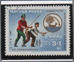 Stamps Hungary -  Pescadopres, C.I.P.S.