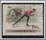 Stamps Hungary -  Patinadores