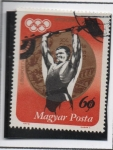 Stamps Hungary -  Medallas Olimpicas: Pesas