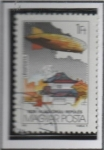 Stamps Hungary -  Graf Zepelin sobre Tokio