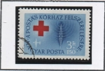 Stamps Hungary -  Sobre tasa Para los hospitales y empleados d' correos y telegrafos