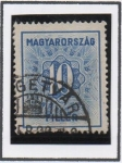 Stamps Hungary -  Cifras