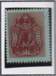 Stamps Hungary -  Cifras